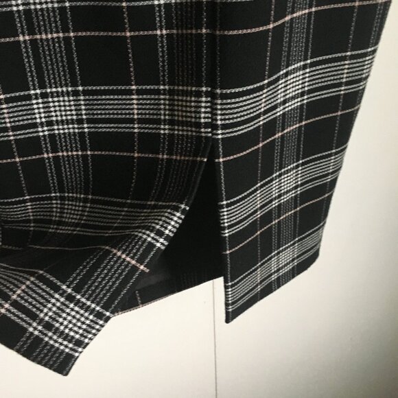 Sexy Y2K le Chateau Plaid Hourglass Dress - Picture 9 of 16